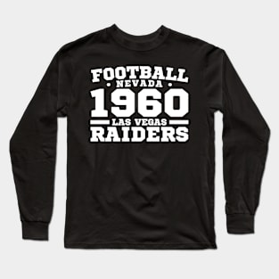 Football Nevada 1960 Las Vegas Raiders Long Sleeve T-Shirt